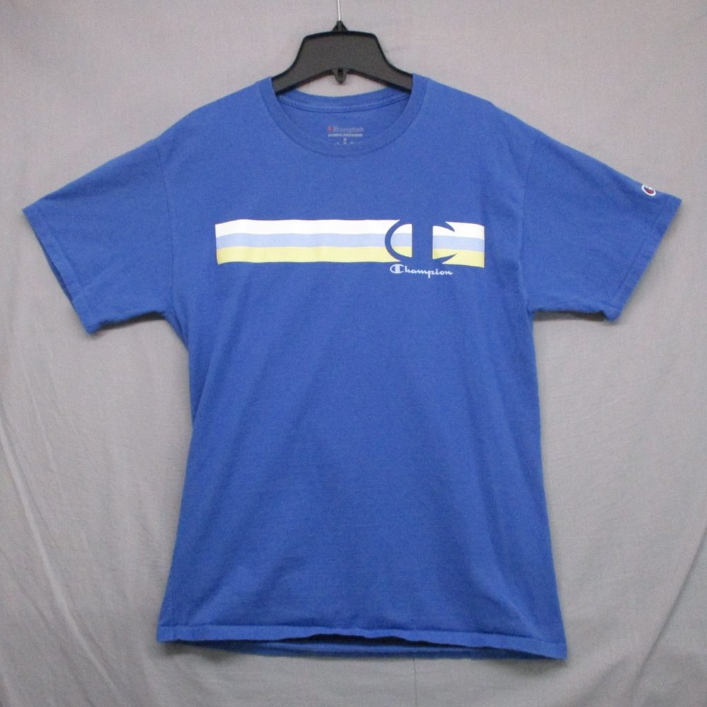 Champion Graphic Print T-Shirt Blue Kids Size | M